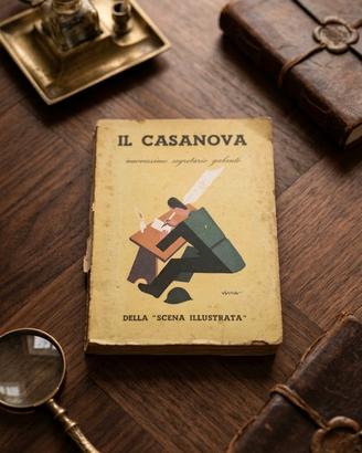 Libro antico Il Casanova segretario galante 1943