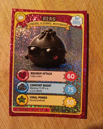 Squishy Dumpling carta ultrarara Nero
