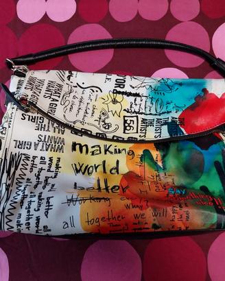 Desigual borsa fantasia in similpelle