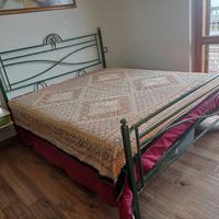 Letto matrimoniale ferro battuto