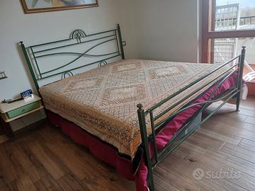 Letto matrimoniale ferro battuto