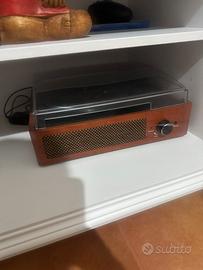 Giradischi Vintage Retrò in Legno