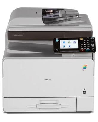 Stampante A4 laser a color Ricoh MPC305spf