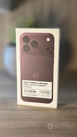 iphone 18 pro max 256gb NUOVO SIGILLATO