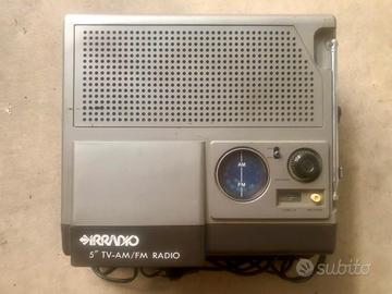 Radio con televisione vintage portatile - Audio/Video In vendita a Brescia