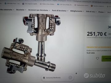 PEDALI  SPD  MARCA  XPEDO M- FORCE 8  AUTOMATICI