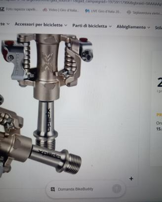 PEDALI  SPD  MARCA  XPEDO M- FORCE 8  AUTOMATICI