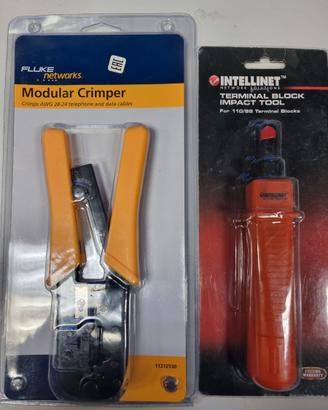 Crimpatrice modulare Fluke + Inseritore