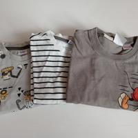 6 magliette manica lunga