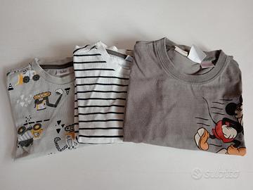 6 magliette manica lunga