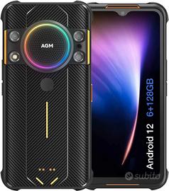AGM Rugged Smartphone, H5 Indistruttibile NUOVO