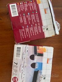 2 confezioni sottobicchieri in acciaio inox (14pz)