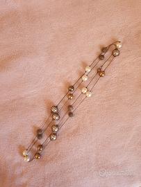 Collana di pietre e perle