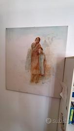 UMANITÀ IN CAMMINO. TELA DI LUNA LORENZO