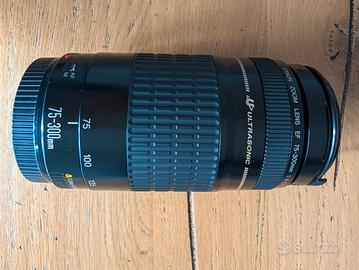 Canon Teleobiettivo Zoom, EF 75-300 mm f/4-5.6 III