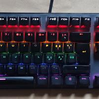 Trust GXT 865 Asta – Tastiera meccanica gaming