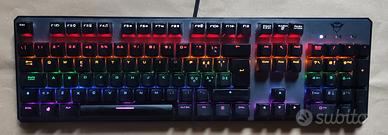 Trust GXT 865 Asta – Tastiera meccanica gaming