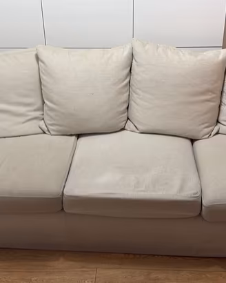 Divano 3 sedute beige chiaro