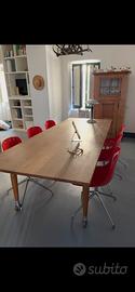 6 sedie girevoli moderni vintage