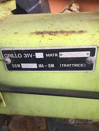 Trattore Trattorino Grillo 31V
