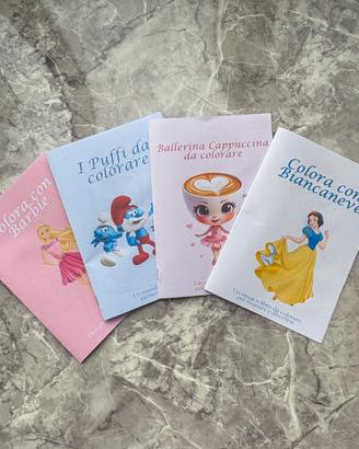 4 Libri da colorare