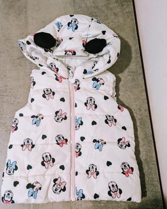 Splendido Gilet Disney Baby Minnie - Come Nuovo,1y
