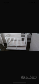 Lettino Pali e materasso