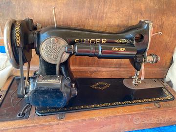 Singer macchina da cucire portatile anni 30