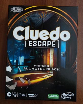 Gioco Cluedo Escape "Mistero all'Hotel Black"