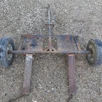 carrello ideale per motozappa e scopatrice