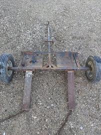 carrello ideale per motozappa e scopatrice