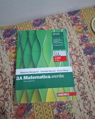 Matematica verde 3A  3EDIZ  ISBN: 9788808419361