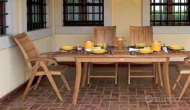 Tavolo + 6 sedute da giardino Harmony/Mirage