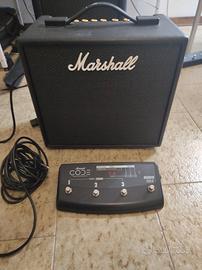 Marshall CODE 25 per chitarra con footswitch