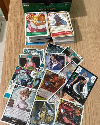 Box op-12 aperto + lotto carte