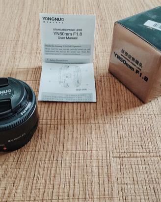 Yongnuo EF YN 50mm F/1.8 1:1.8 per Canon