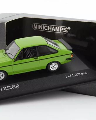 FORD ESCORT mk2 rs2000 1975 1:43 Minichamps 400084