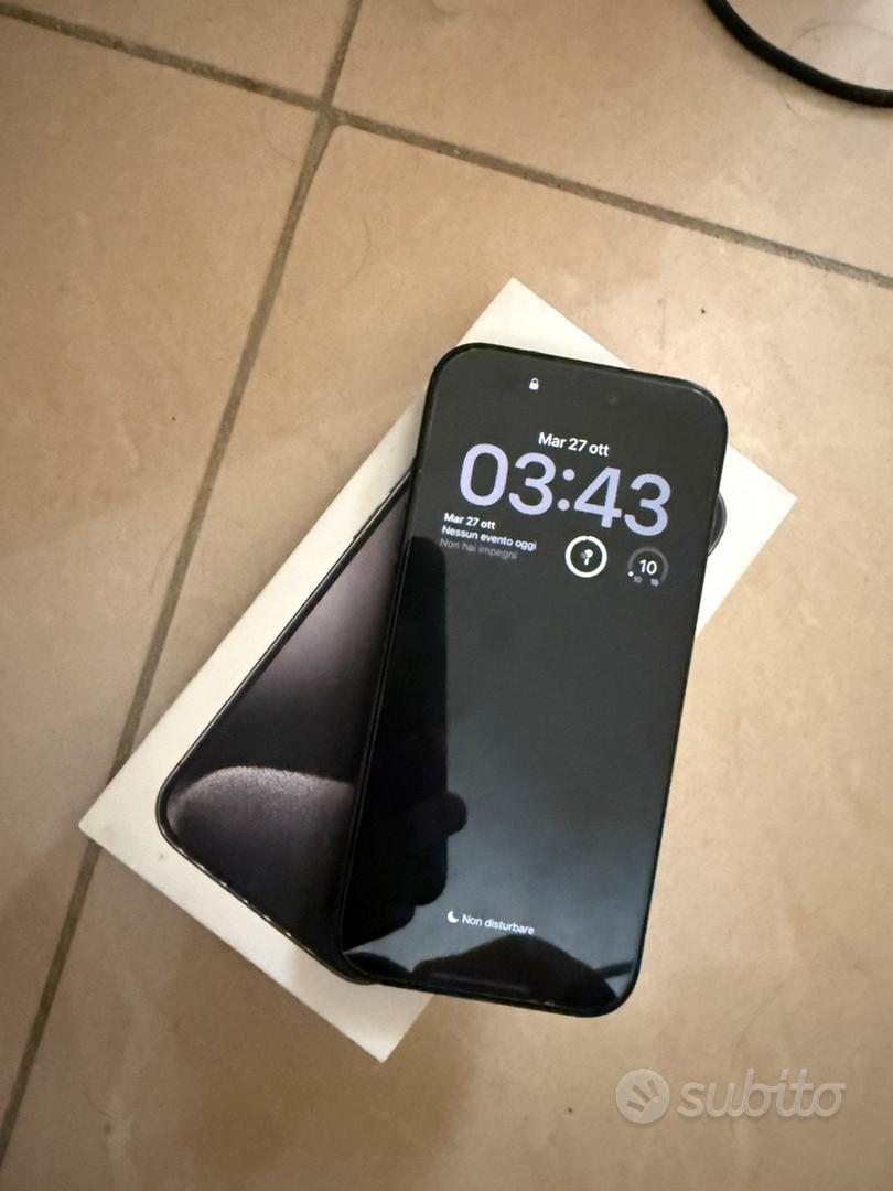 IPhone 15 Pro 128Gb Black - Telefonia In vendita a Chieti