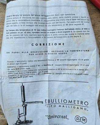 Ebulliometro marca R&M