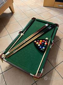 Biliardo da tavolo – completo e pronto all’uso!