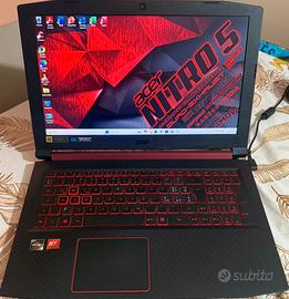 ACER NITRO A515-42-15,6”FHD-AMD RYZEN 5-2500U-TOP