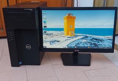 Computer Dell Xeon octa-core 3.4GHz 8GB.