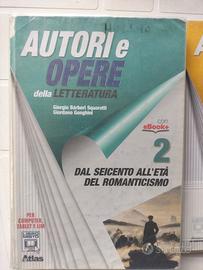 Libro Autori e Opere della Letteratura 2