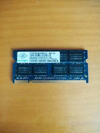 RAM Nanya 2GB DDR2 SODIMM
