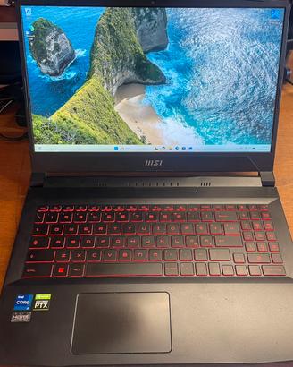 Laptop gaming msi katana gf66