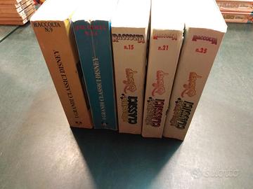 RACCOLTA I GRANDI CLASSICI DISNEY N.9-11-15-21-25