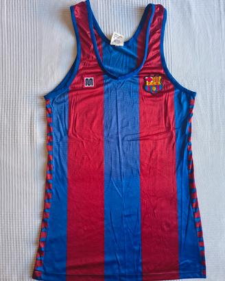 Canotta FC Barcellona Basket anni '80
