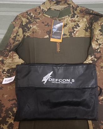 Combat Shirt DEFCON 5 Vegetato Desert XL Nuova