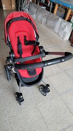 Passeggico Graco rosso con doppia direzione 