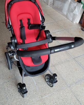 Passeggico Graco rosso con doppia direzione 
